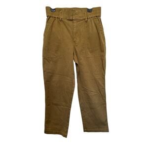 Cabi Discovery Trousers high-rise with an elastic paperbag waist Size 8